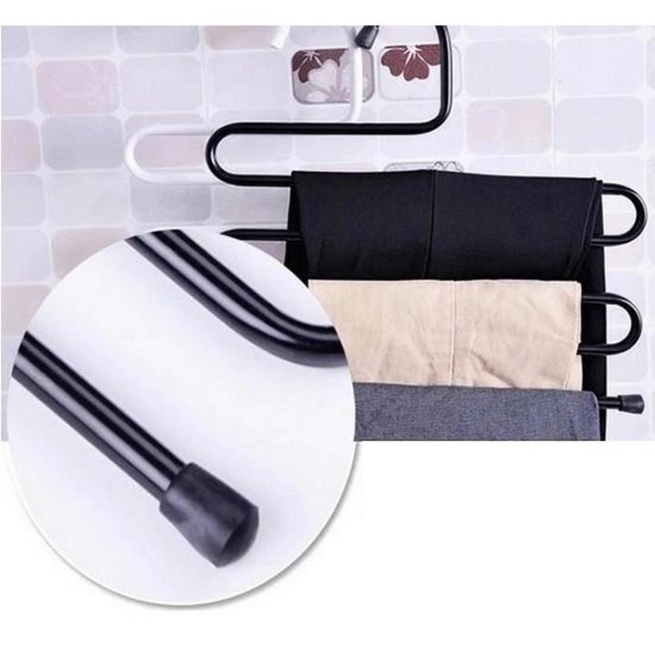 Móc treo quần áo đa năng 5 tầng kim loại siêu tiện lợi