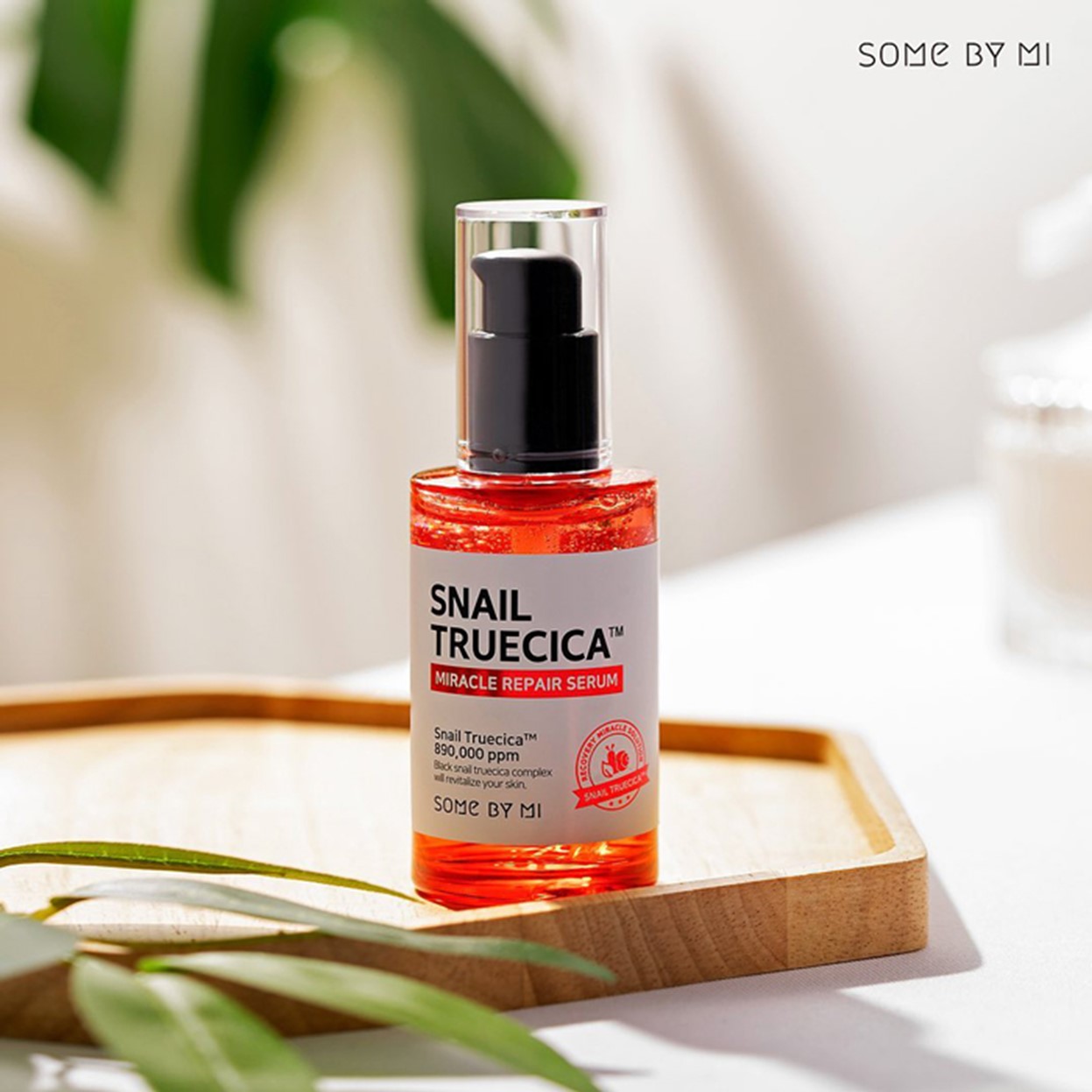 Serum Dưỡng Phục Hồi, Cải Thiện Vết Thâm, Sẹo Lõm Some By Mi Snail Truecica Miracle Repair Serum 50ml