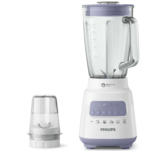 Máy xay sinh tố 700w, cối thủy tinh 1.5 lít Philips HR2222/00 - Hàng chính hãng