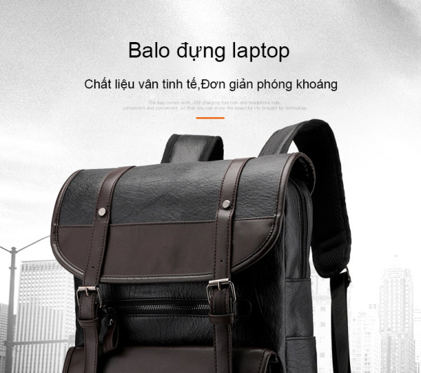 Balo đựng laptop Maximilian chống nước hiệu quả