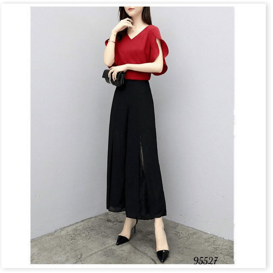 SET COTTON LẠNH,QUẦN CÓ DÂY KÉO,THIẾT KẾ HỌA TIẾT TRƠN NHƯNG KHÔNG KÉM PHẦN SANG TRỌNG THỜI TRANG LANO STORE 99