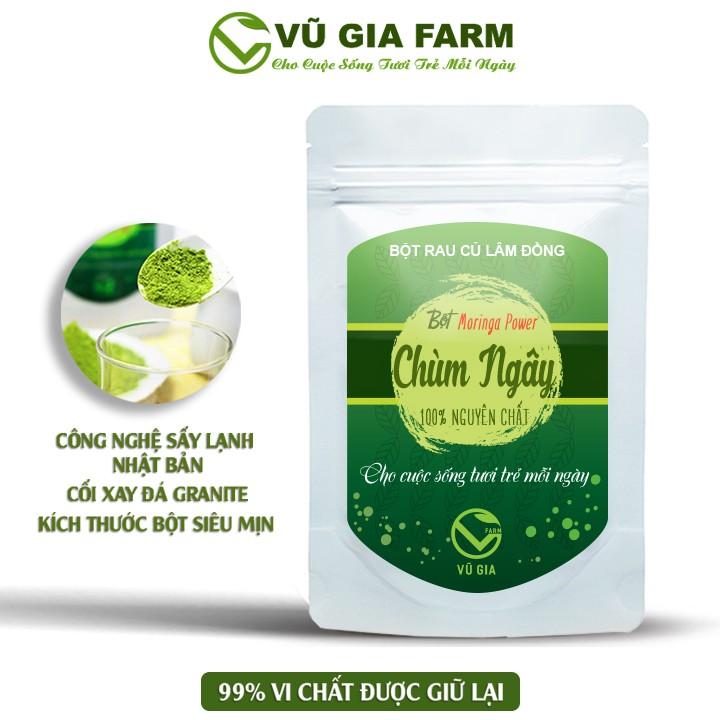Bột Chùm Ngây Sấy Lạnh Nguyên Chất Vũ Gia