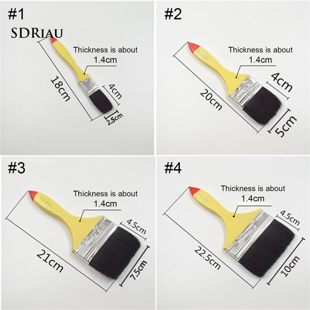 Cọ Vẽ Tranh Cán Gỗ Đa Năng Trọng Lượng Nhẹ