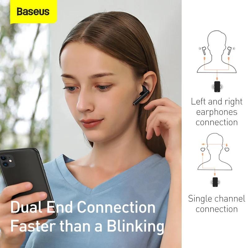 Tai nghe True Wireless Baseus Encok W05- hàng chính hãng.