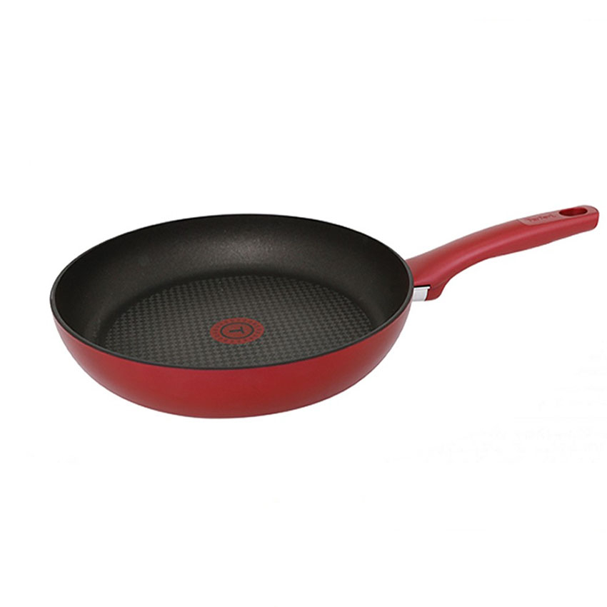 Chảo chiên chống dính đáy từ Tefal Character C6820772 30cm (Đỏ) - Hàng Chính Hãng