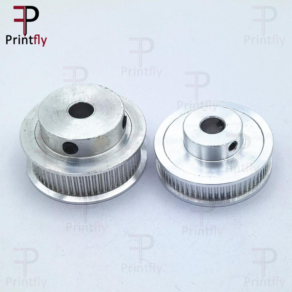 Bản in 2GT 60 răng 2GT Thời gian ròng rọc Bore 5/6/6,35/8/10/12/14/15mm cho GT2 Mở Thời gian mở rộng 6 mm/10/15mm Máy in 3D