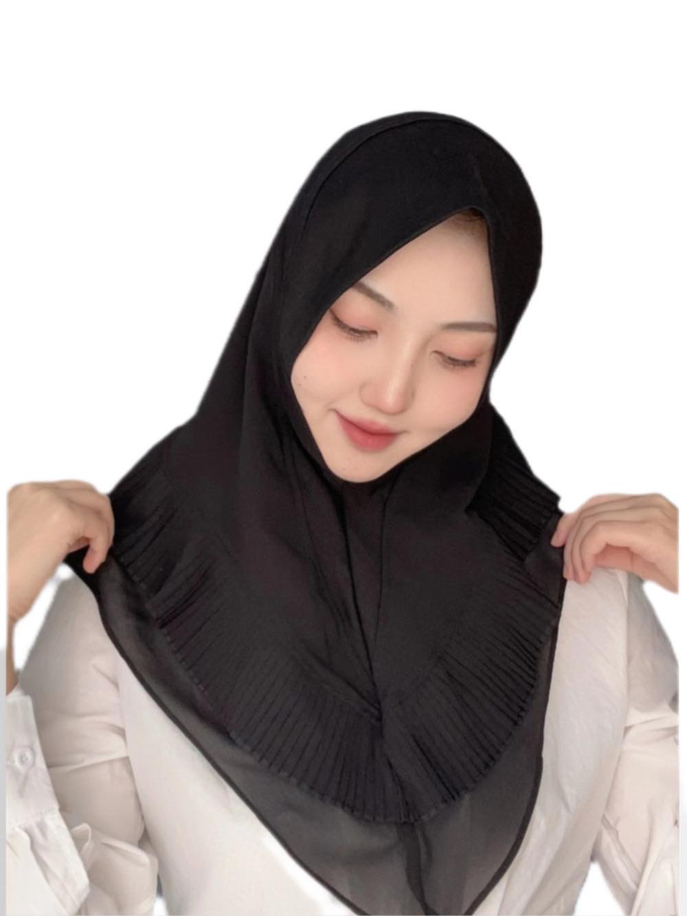 khăn trùm đầu Hijab cao cấp Đạo Hồi Malaysia Indonesia Đạo Hồi Malaysia Indonesia woman wearing a headscarf, head coveri