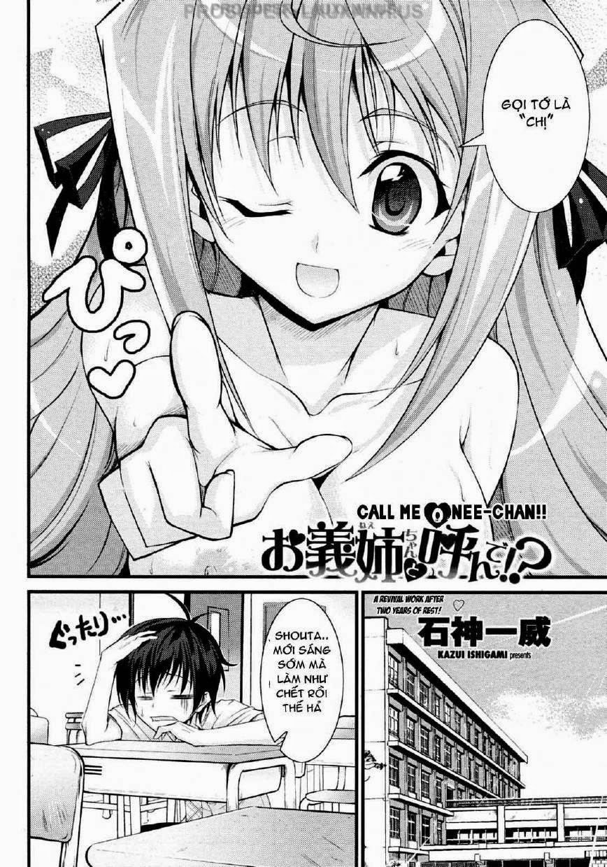 hãy gọi tớ à chị chapter 1 2