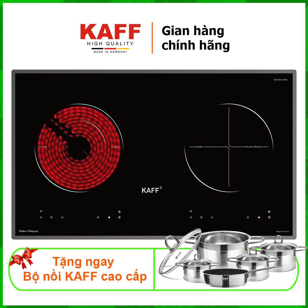 Bếp điện từ kết hợp hồng ngoại KAFF KF-073IC - Sản phẩm chính hãng
