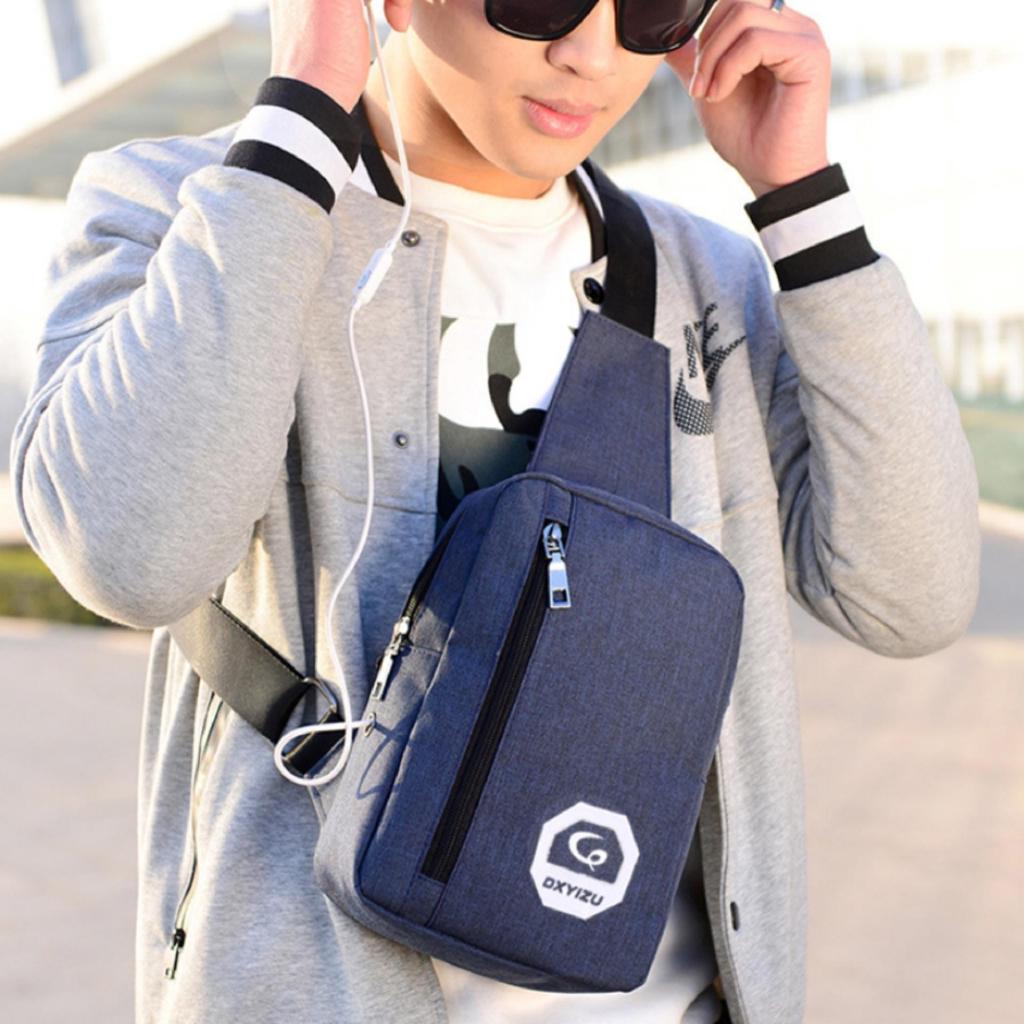 Túi đeo chéo nam thời trang phong cách Hàn Quốc Z 208188   Khuyến mại túi xách