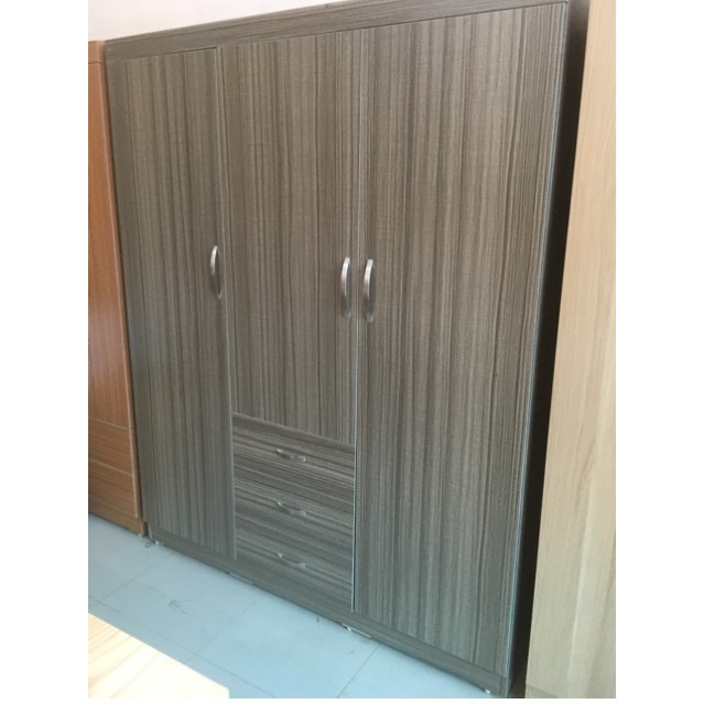 Tủ Áo 3 Cánh Tủ quần áo gỗ MDF bề mặt Melamine chống xước