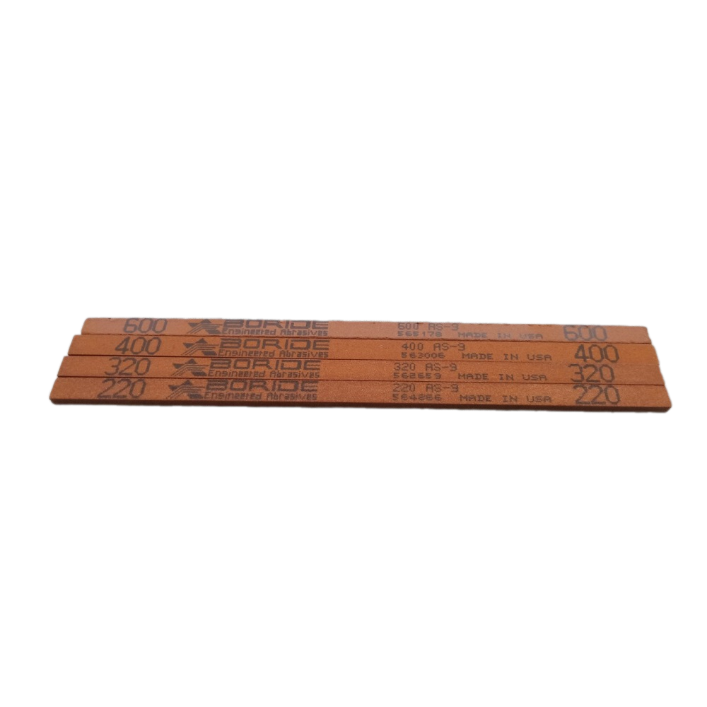 Combo 4pcs Đá đánh bóng Boride AS-9 kích thước 1/8 X 1/4 X 6