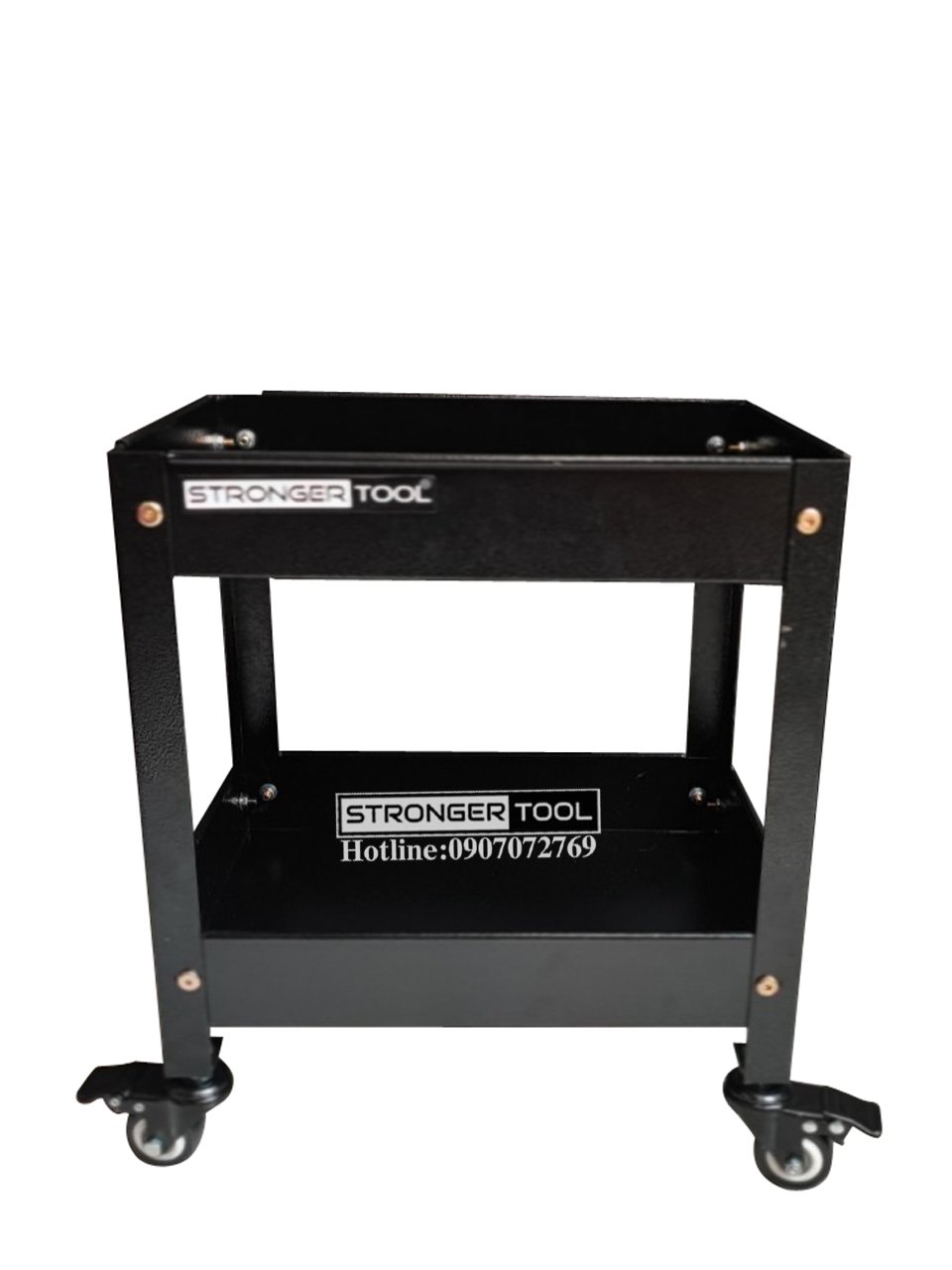 Xe đẩy dụng cụ 2 tầng thép sơn tĩnh điện Stronger Tool