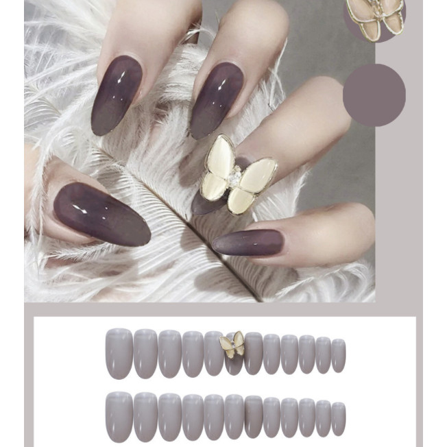 Mua Bộ 24 móng tay giả nail thơi trang như hìnhR067 tại Kemnghiaminhtam   Tiki