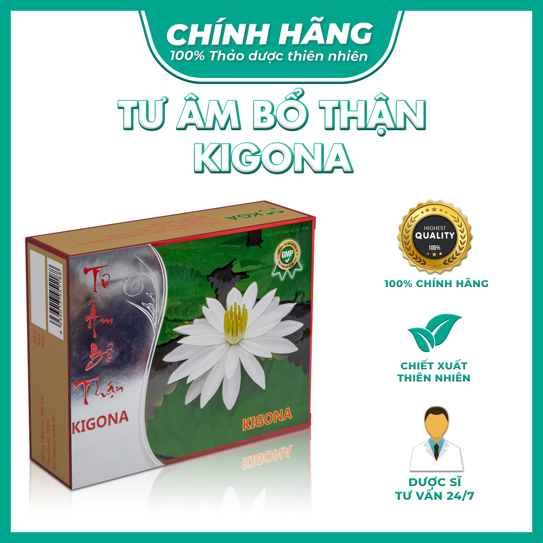 TƯ ÂM BỔ THẬN - NĂNG ĐỘNG - BỔ THẬN, GIẢM ĐAU LƯNG, TIỂU ĐÊM