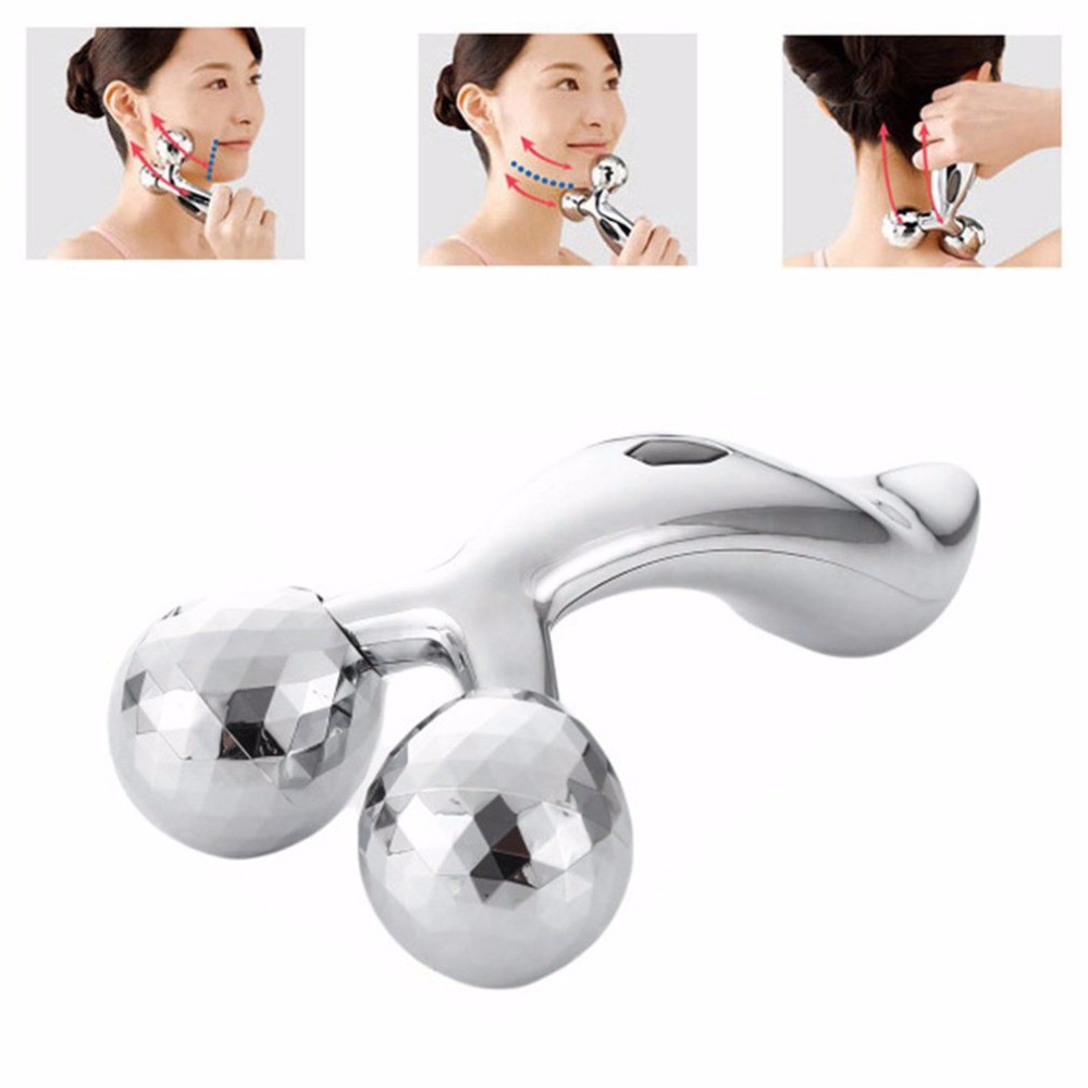 Cây Lăn Massage Mặt Và Body 3D Massager XC-206 Giúp Thon Gọn Nâng Cơ Mặt