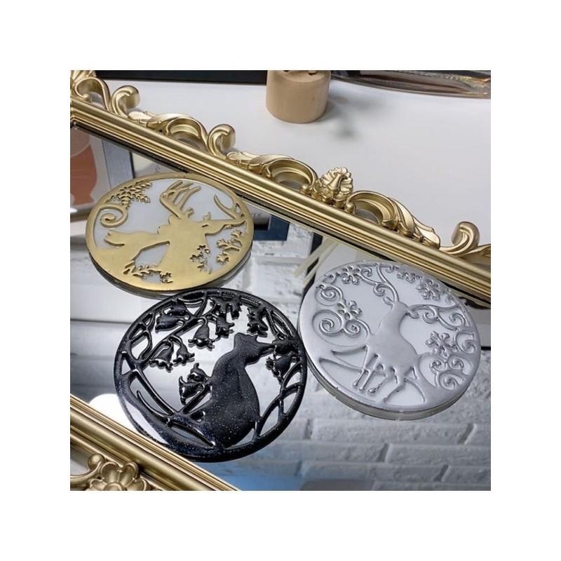 Khuôn Silicone Móc Khóa Resin Tròn Làm Đồ Trang Trí Noel Giáng Sinh - Trường Thịnh Sài Gòn