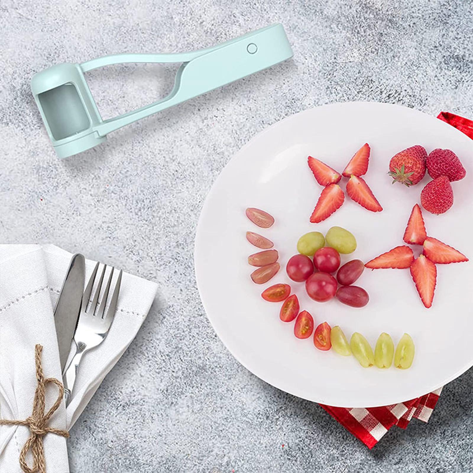 Grape Cutter Grape Slicer for Vegetable Fruit Salad Cake Decoration Tomatoes