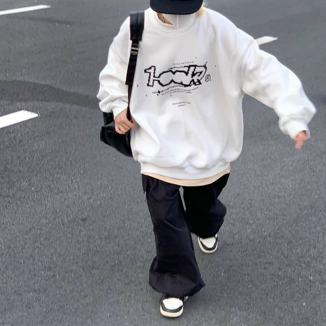 Áo Khoác Hoodie Nỉ chống nắng Dành Cho Nam Cho Nữ Không Có Mũ Chất Nỉ Form rộng in hình Hộp Sữa Unisex