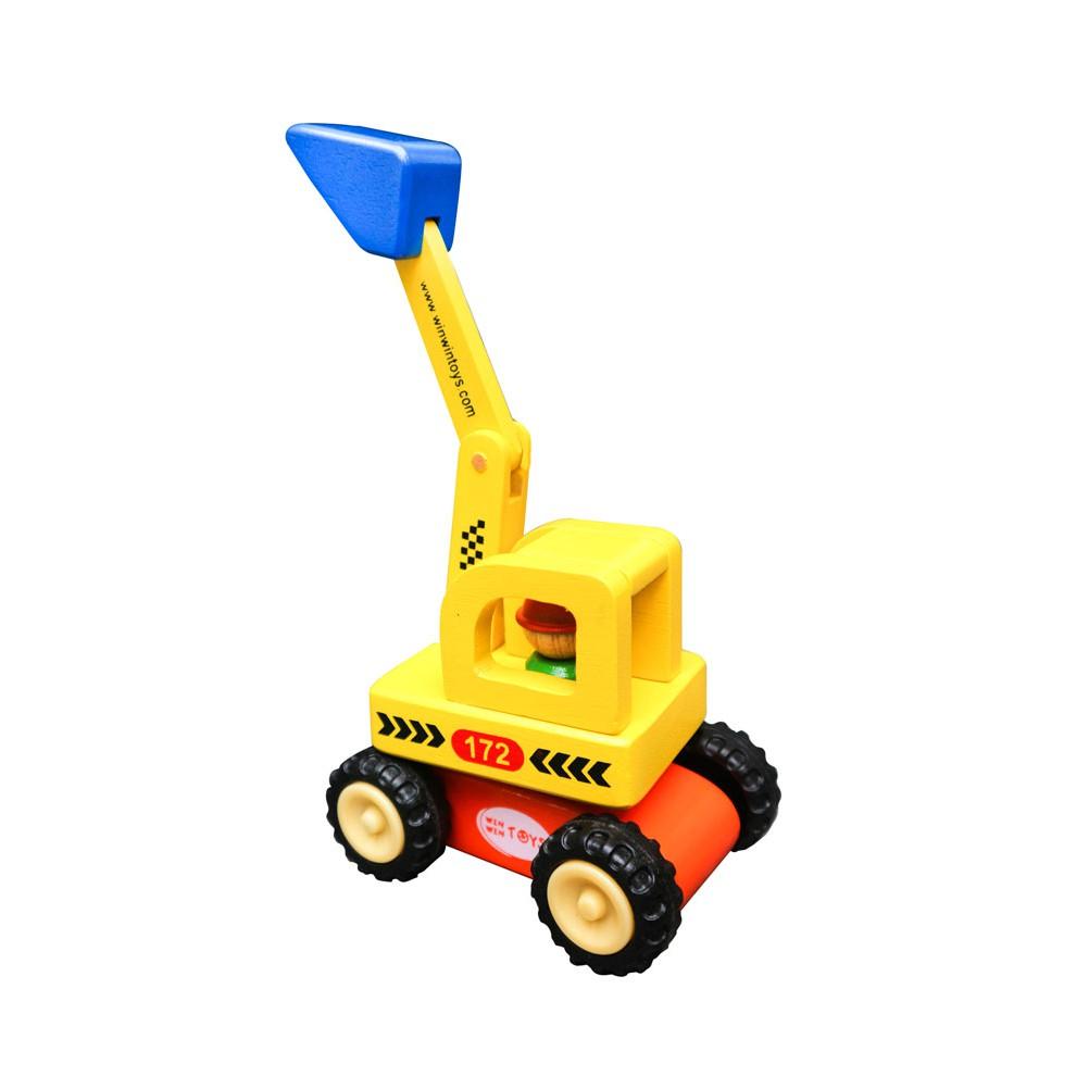 Đồ chơi xe máy xúc bằng gỗ