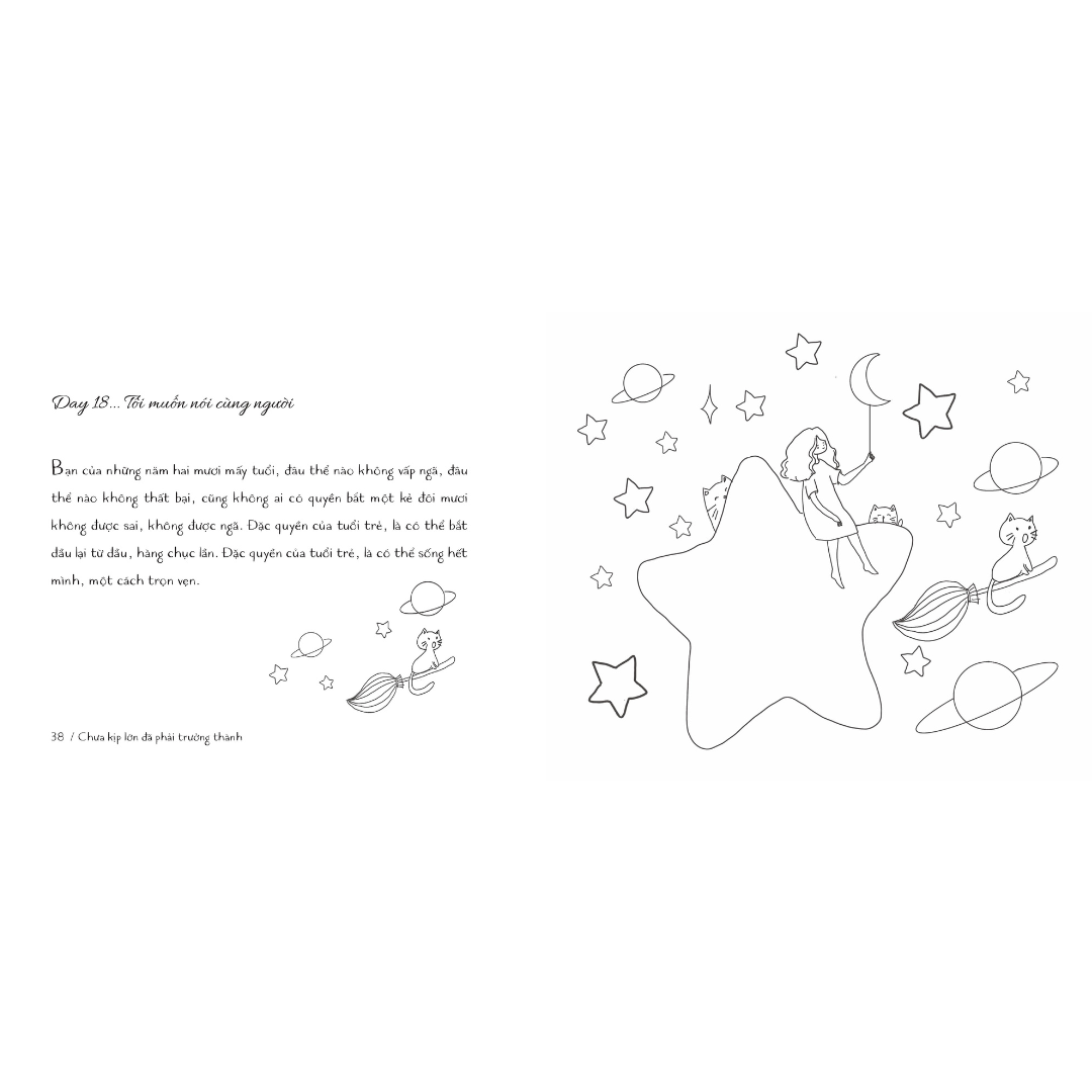 Sách Chưa Kịp Lớn Đã Phải Trưởng Thành - Tô Màu Cuộc Sống