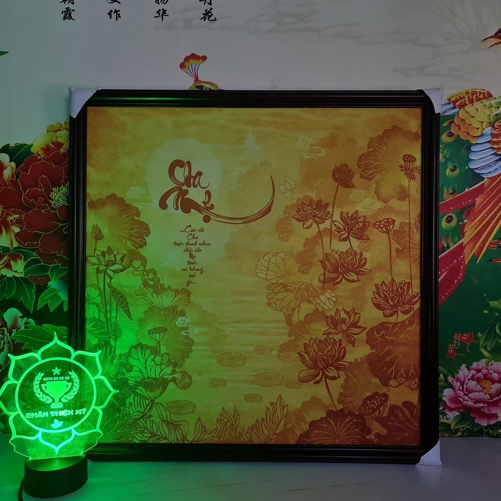 Tranh trúc chỉ in Vuông_TCV59