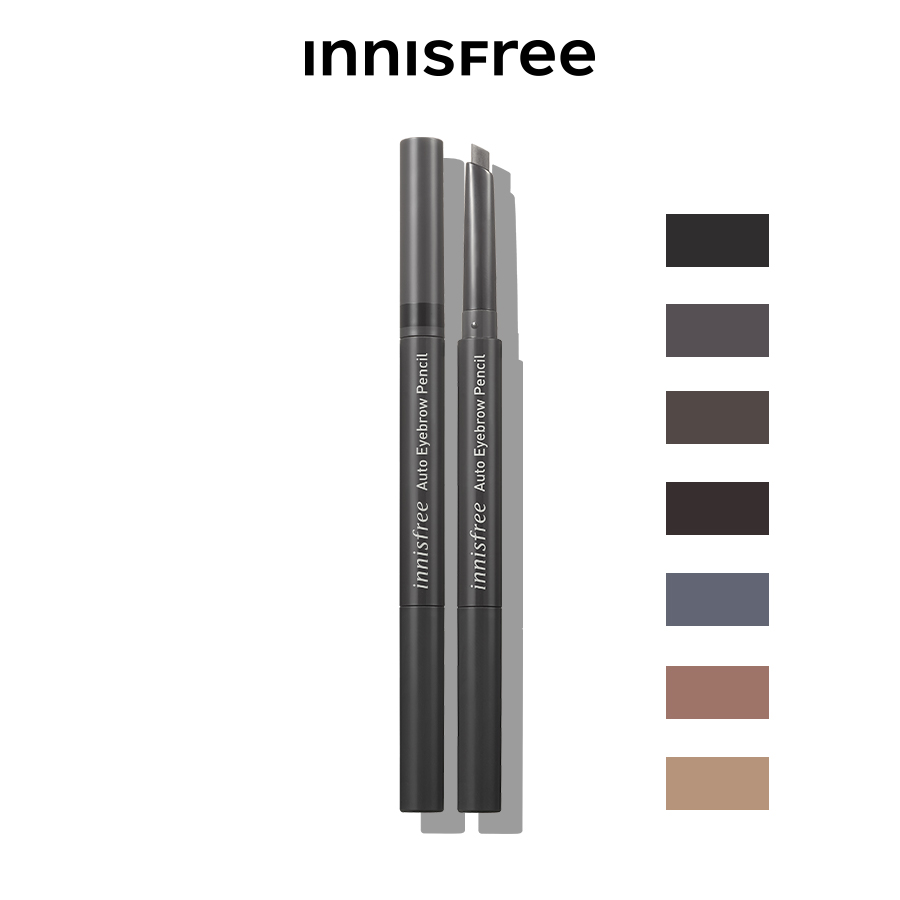 Chì kẻ chân mày innisfree Auto Eyebrow Pencil 0.3g