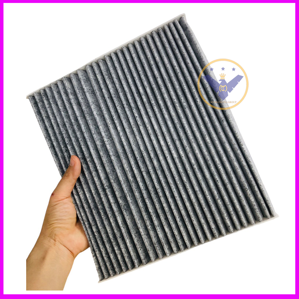 Lọc gió điều hòa than hoạt tính cho xe Santafe , Sedona, Cerato 2.0, Optima, Sonata, Carnival, Azera  -mã  97133-2W000