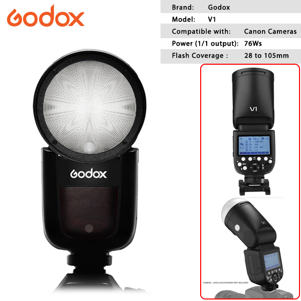 Đèn Flash Godox V1 For Sony - Hàng chính hãng