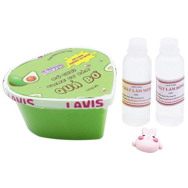 Đồ Chơi Slime Cơ Bản Lavis: Quả Bơ - 90 ml