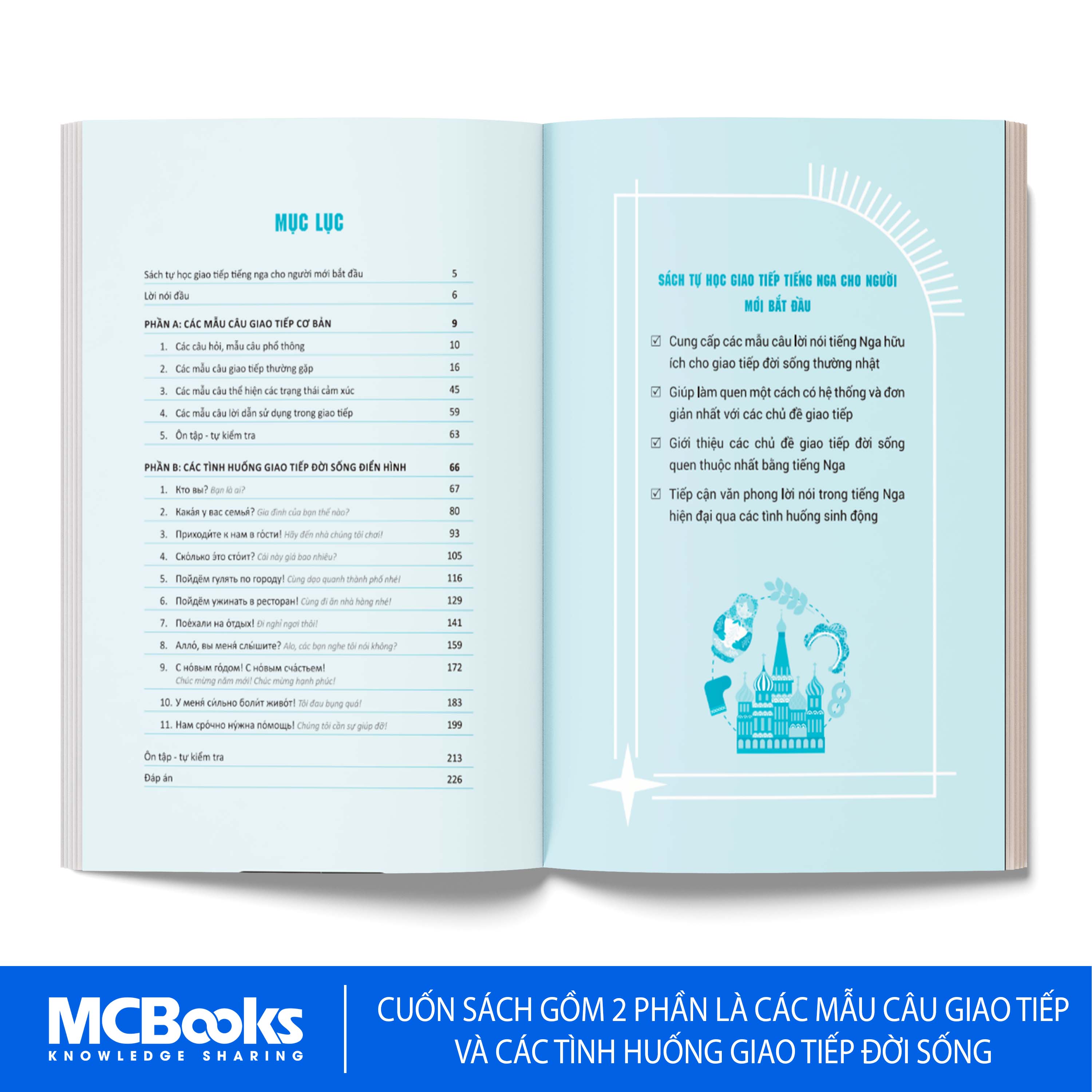 Sách - Tự Học Giao Tiếp Tiếng Nga Cho Người Mới Bắt Đầu