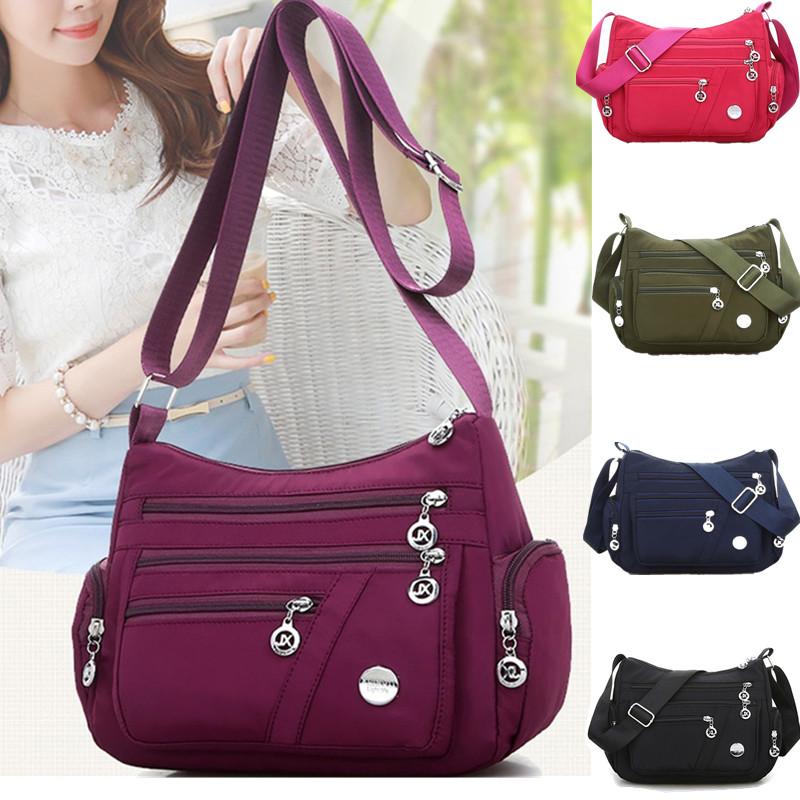 Phụ Nữ Mới Túi Nylon Chống Thấm Nước Sứ Giả Túi Xách Cho Nữ Đeo Chéo Túi Đeo Vai Cổ Cầm Tay Cao Cấp Đa Năng