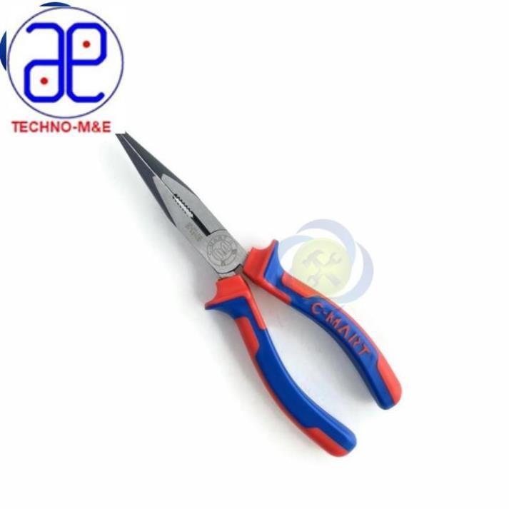 Kìm nhọn cán xanh đỏ B0153-8 200mm 8inch