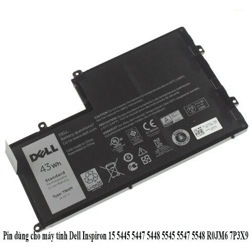 Pin dùng cho máy tính Dell Inspiron 15 5445 5447 5448 5545 5547 5548 R0JM6 7P3X9