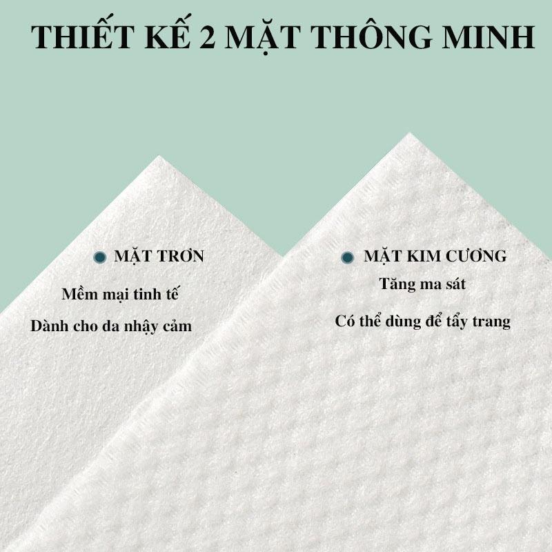 Khăn Mặt Khô Đa Năng dùng 1 lần lau mặt lau khô, lau ướt khăn mặt khô đa năng dùng 1 lần
