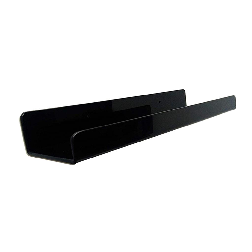 Acrylic Floating Wall Ledge Shelves Book Cosmetics Rack Kid Storage Display