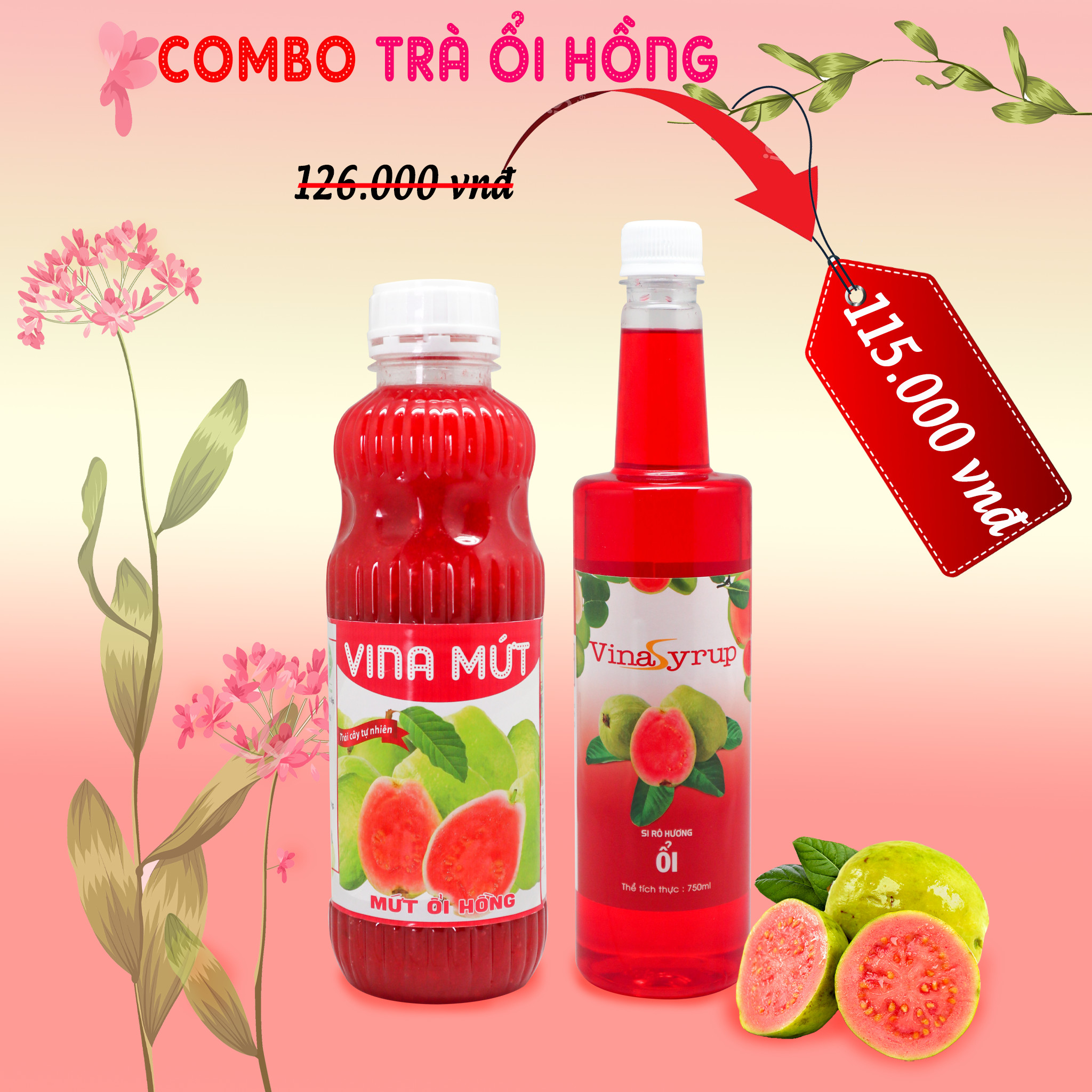 [ COMBO TRÀ ỔI ] - Tiện lợi - Tiết kiệm