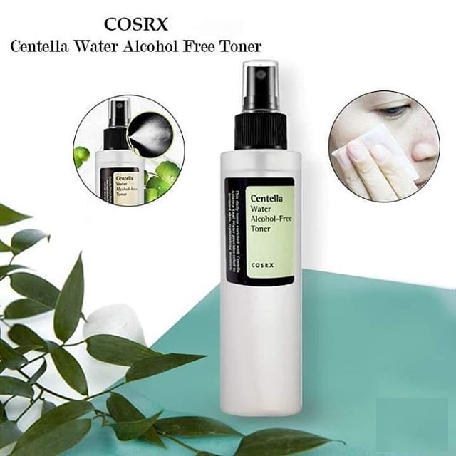 Combo Gel Rửa Mặt + Nước Hoa Hồng Làm Dịu Da, Giảm Kích Ứng Chiết Xuất Từ Rau Má Cosrx Centella Water Alcohol-Free