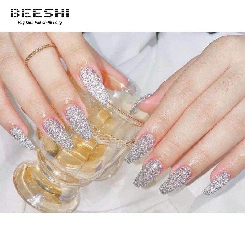 sơn gel kim tuyến sơn nhũ flash siêu sáng b281 hàng loại 1-beeshi shop nail