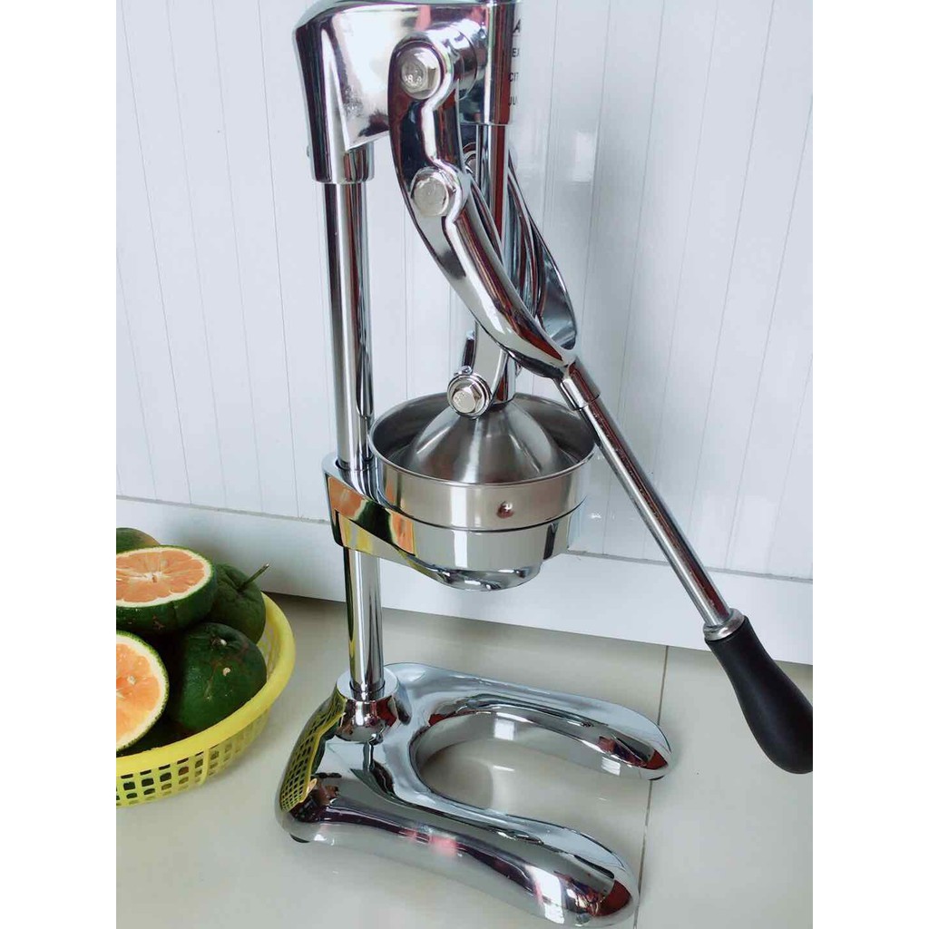 Máy ép cam, ép trái cây bằng tay inox 6kg loại Tốt