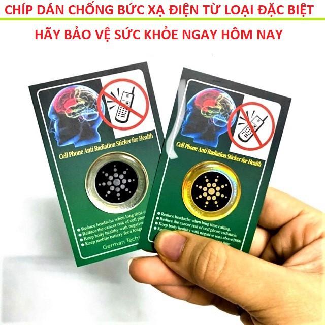 Miếng dán triệt sóng từ điện thoại chống teo não bảo vệ sức khỏe loại tốt