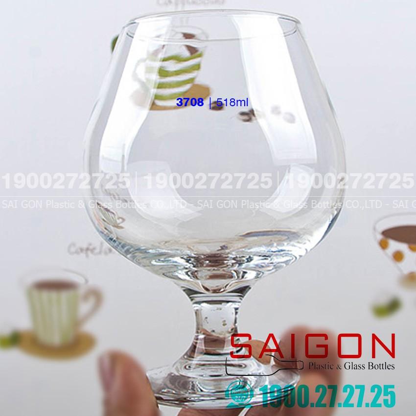 Ly Thủy Tinh Embassy Brandy 340ml | 518ml | Thủy Tinh Cao Cấp , Tùy Chọn Dung Tích