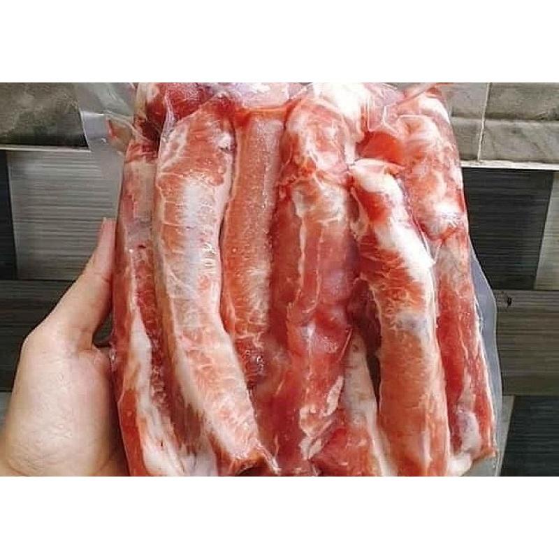 Sườn que sườn cọng 1kg (giao tphcm)