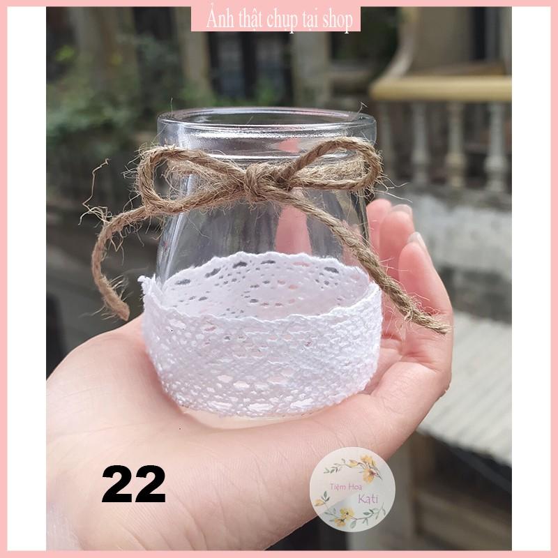 BÌNH THỦY TINH MINI - bình cắm hoa trang trí - decor- bình hoa - lọ hoa -