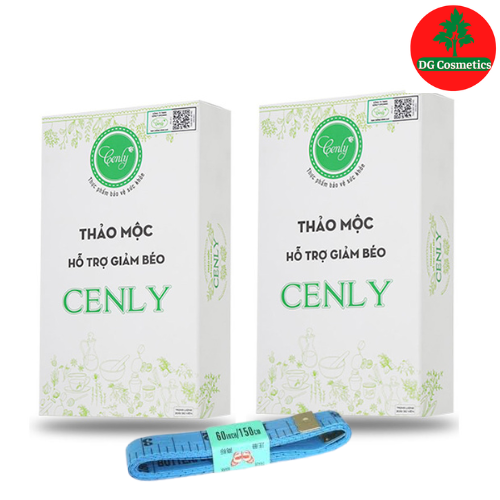 Combo 3 Hộp Thảo Mộc Hỗ Trợ Giảm Béo Cenly, Tặng Kèm Thước Dây