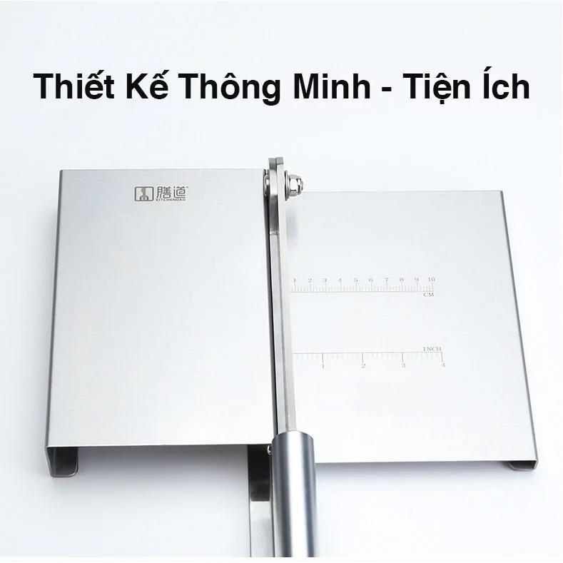 Dụng cụ thái thịt cắt lát đa năng cho nhà bếp tặng kèm 1 dao mini