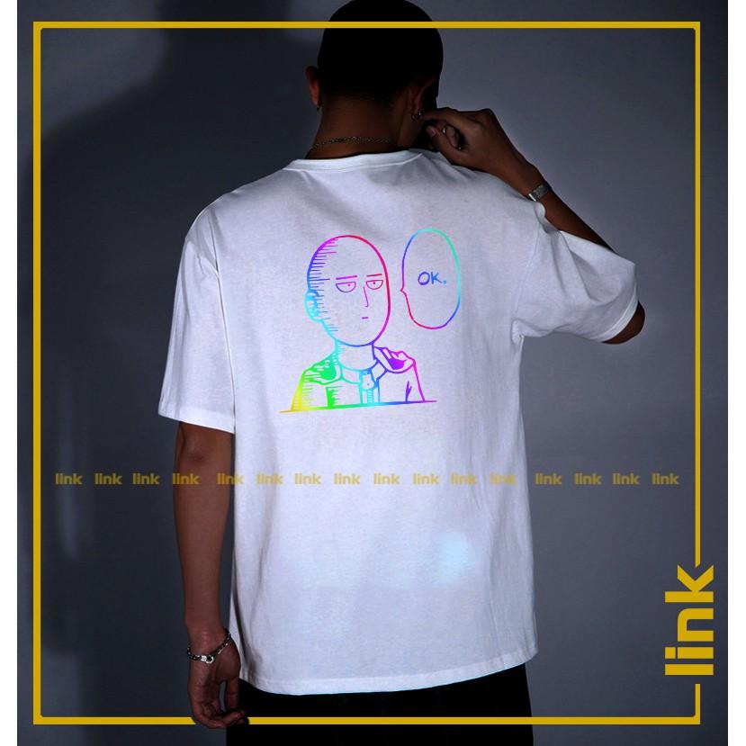 Áo thun phản quang 7 màu hình SATAIMA unisex tay lỡ