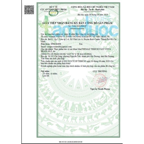 Bộ Sản Phẩm Giảm Đau Xương Khớp, Tê Bì Chân Tay, Đau Mỏi Vai Fast 30 Viên + Tê Nhức Chi Fast 50 Viên