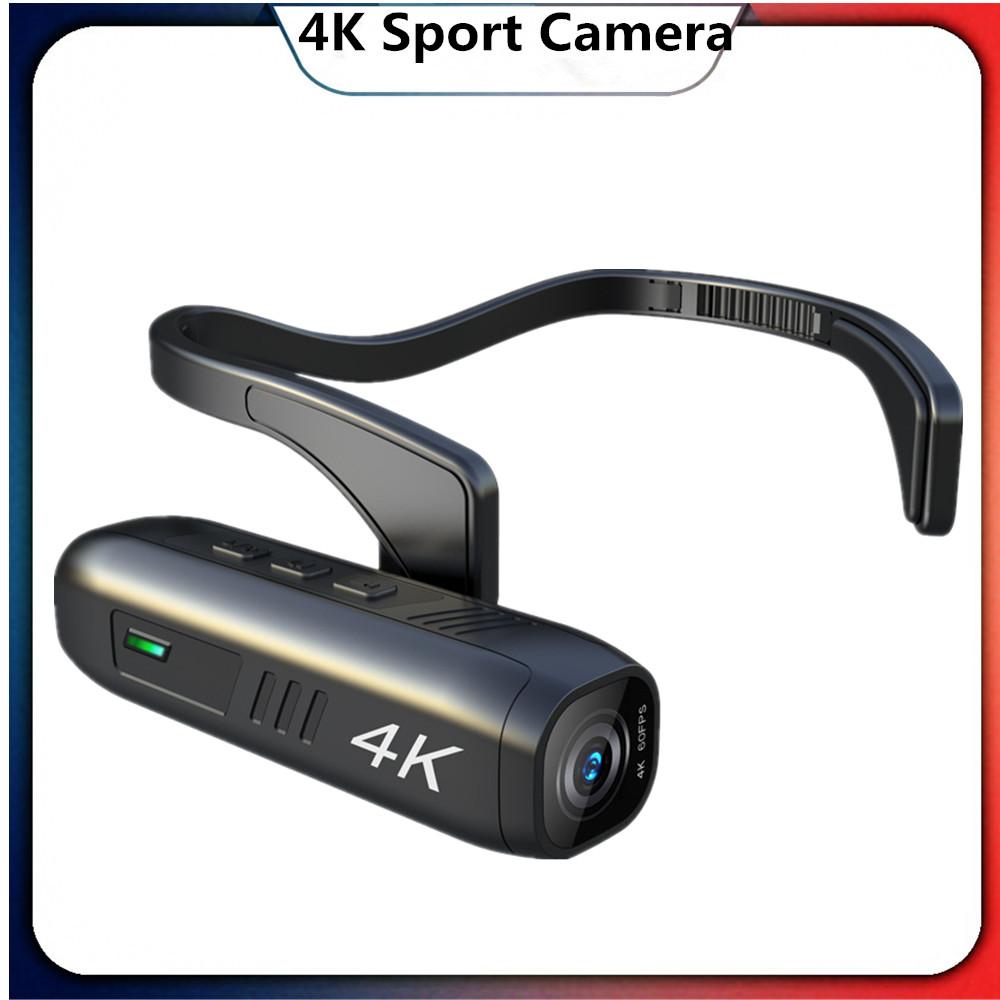 Wifi Headset 4K Camera Sport Action Camera mini wearable camera support APP wifi build-in 2200mAh battery 7 hour video recording