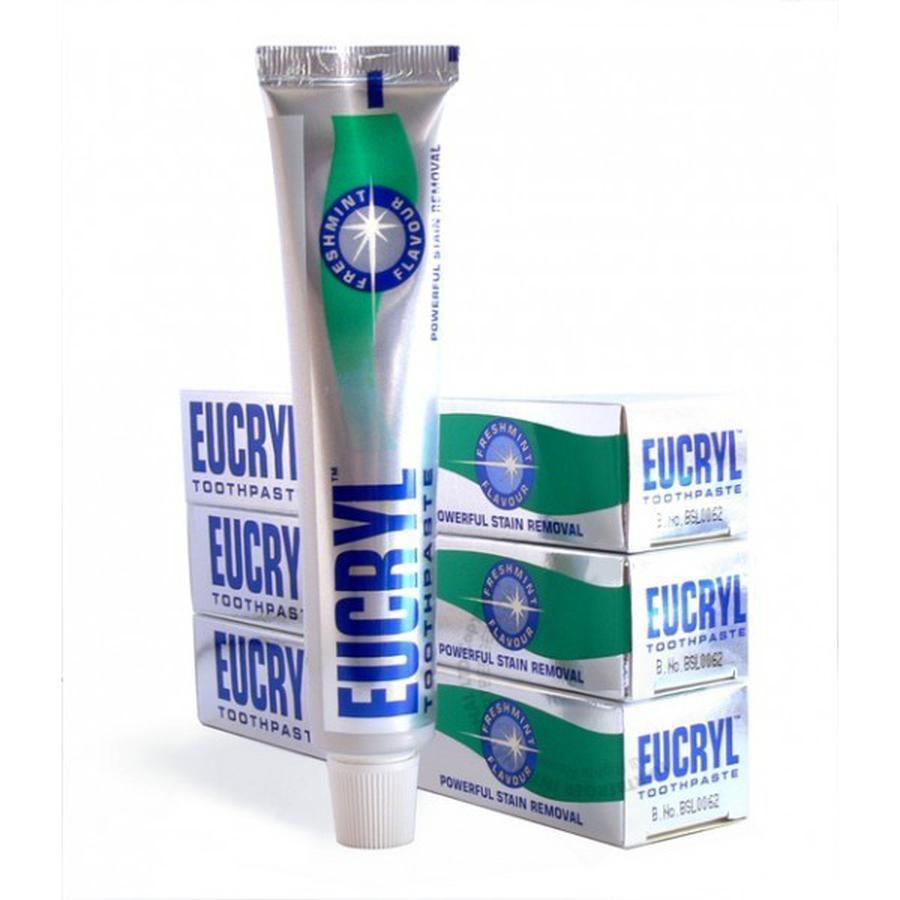 Kem Đánh Răng Eucryl, Tẩy Trắng Eucryl Toothpaste 62g